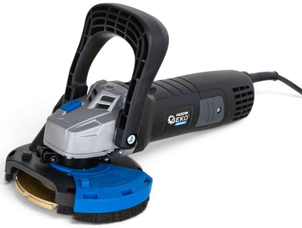 Brúska na betón a omietky 125 mm, 1400 W regulácie otáčok 2 800-10 000 ot/min, GEKO 4
