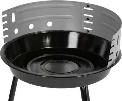 Gril Strend Pro Fabio, BBQ, na drevené uhlie, 38x38x55 cm 2