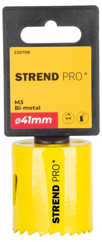 Vyrezávač Strend Pro BHS44, 41 mm, M3 Bi-metal, korunka do kovu, pílový 2