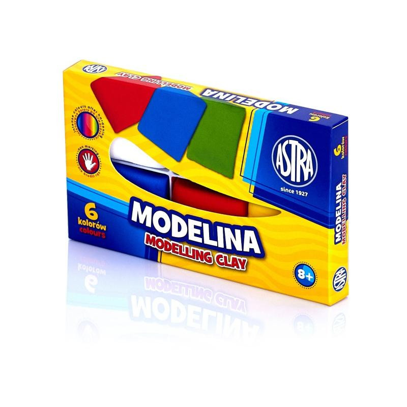ASTRA Modelovacia hmota do rúry MODELINA 6ks, 83911901