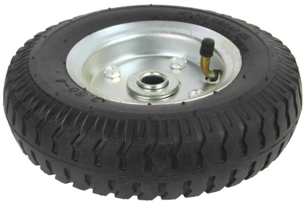 Koleso s ložiskami, priemer 210 mm, ráfik 124 mm, šírka 57 mm, vnútorný otvor 16 mm 2