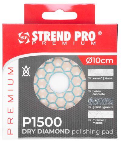 Podložka Strend Pro Premium DP514, 100 mm, P1500, diamantová, brúsna, leštiaca 2