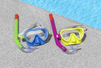 Súprava Bestway® 24036, Crusader Essential Snorkel Mask, mix farieb, sada šnorchlovacia, okuliare, d