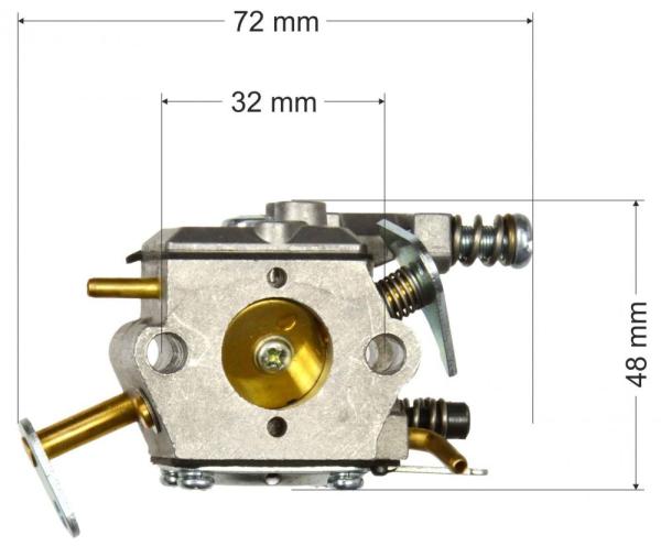 Karburátor pre reťazovú benzínovú pílu PARTNER 350, 351, 370 GEKO 1