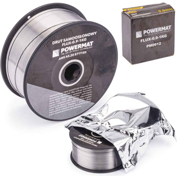 Drôt zvárací trubičkový 0,9 mm cievka 1kg 4