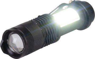 Svietidlo Strend Pro Flashlight NX1040, 3 W, 70+65 lm, s bočným svetlom, Zoom, 1xAA, Sellbox 12 ks 3