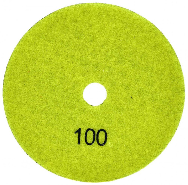 Brúsny diamantový kotúč 125 mm, zrno 100 suchý zips, brúsenie na sucho, GEKO 3