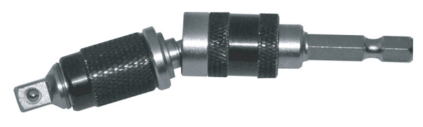 Držiak kĺbový 1/4" s poistkou na hlavice, PROTECO