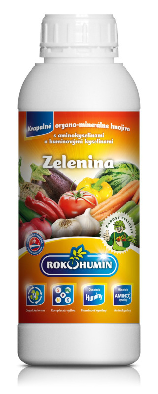 Hnojivo Rokohumin Zelenina, 1 lit.