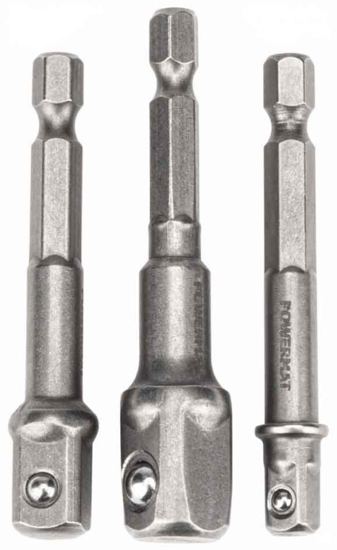 Redukcie pre hlavice 1/4", 3/8", 1/2", POWERMAT 3