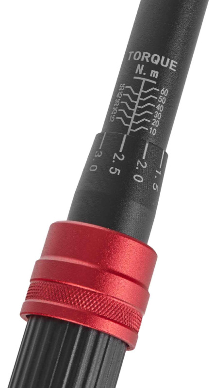 Kľúč momentový ohybový 10-60 Nm 3/8", TVARDY 6