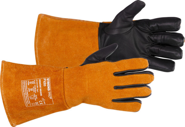 Rukavice Strend Pro Industrial Fido, celokožené, zváračské, veľkosť 08/M