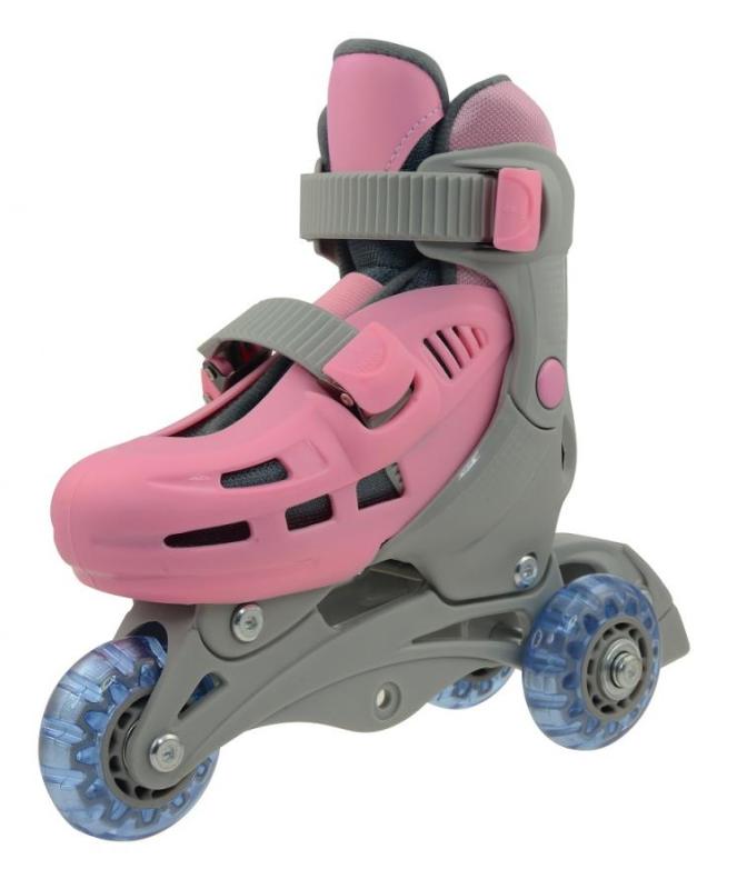 RULYT Kolieskové korčule TRISKATE BASIC vel.XS (27-30), ružové