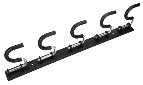 Držiak záhradného náradia, kovový, 5 hákov, XL-TOOLS 6