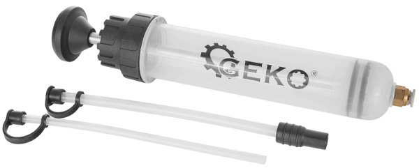 Ručná odsávačka oleja s nadstavcami, objem 200 ml, GEKO 5