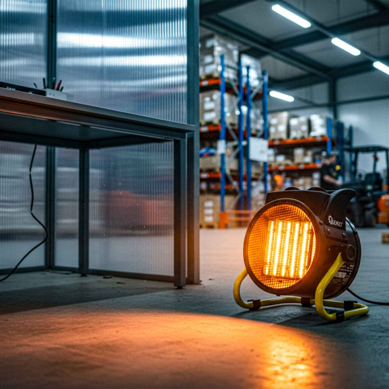 Keramický elektrický ohrievač 2kW, GEKO 1