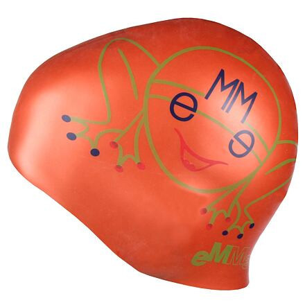 EMME Frog JR detská kúpacia čiapka bronzová