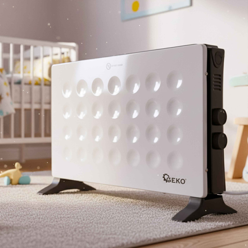 Konvektorový ohrievač s termostatom Modern- 2kW, GEKO 10
