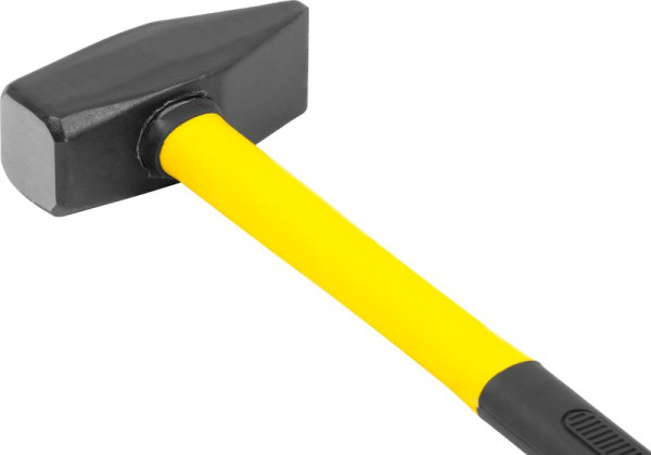 Kladivo Strend Pro HM111 3000 g, TUV/GS, sklolaminátová rúčka, TPR, dĺžka násady 900mm 2