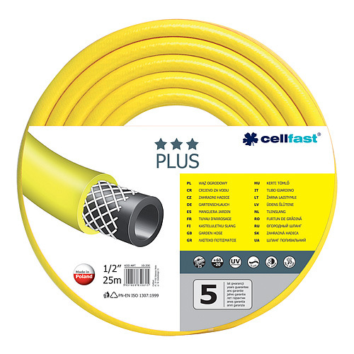 X Hadica Cellfast Plus 1/2", L-25 m, záhradná