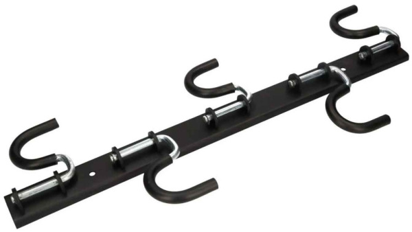 Držiak záhradného náradia, kovový, 5 hákov, XL-TOOLS 5