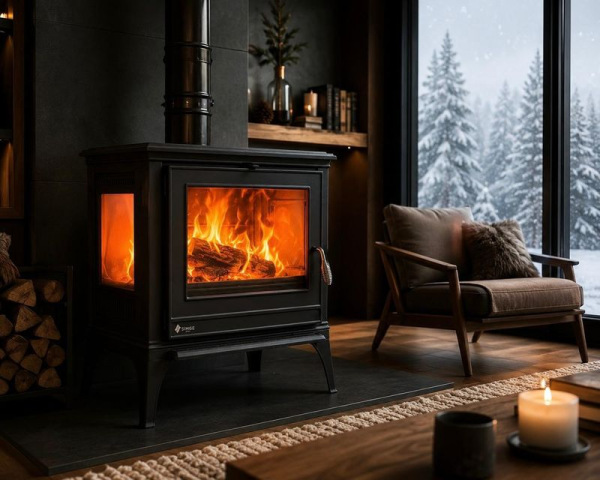 Kachle 900 Nova, 9kW, čierny, 710x460x735mm 1