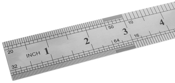 Pravítko z nerezovej ocele 300 mm, GEKO 4