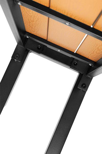 Set GARDIVA záhradný, stôl 118x58x75,5 cm, 2x lavička 108x25x45 cm 2