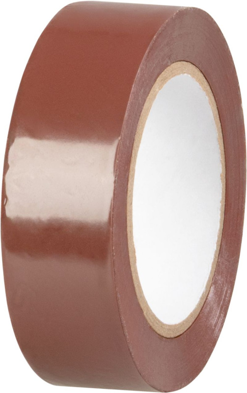 Páska Strend Pro, 19 mm, L-10 m, max. 80°C, 40,0 kV/mm, hnedá, izolačná, lepiaca, PVC, bal. 10 ks 1