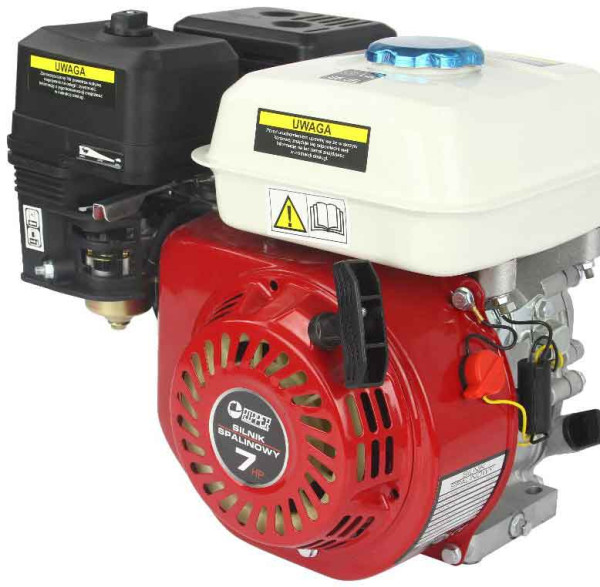 Benzínový štvortaktný spaľovací motor, 223 cm3, výkon 7,0 kW, hriadeľ 19 mm, MAR-POL 6