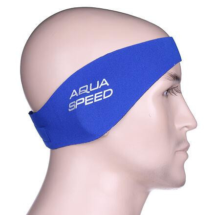 Aqua-Speed Ear Neo kúpacia čelenka senior modrá