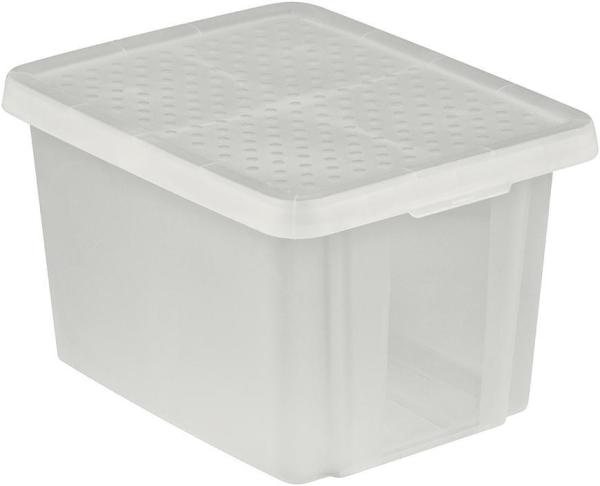 Box s vekom Curver® ESSENTIALS 16 lit., priesvitný, 39x30x21 cm