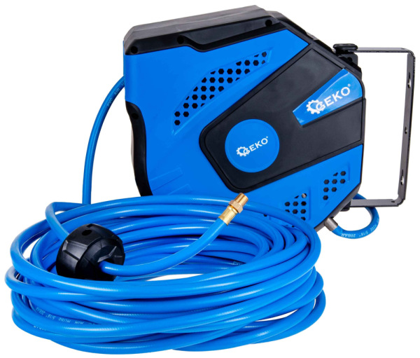 Samonavíjací závesný bubon s hadicou na vzduch, 8 x 12 mm, dĺžka 20 m, GEKO 12