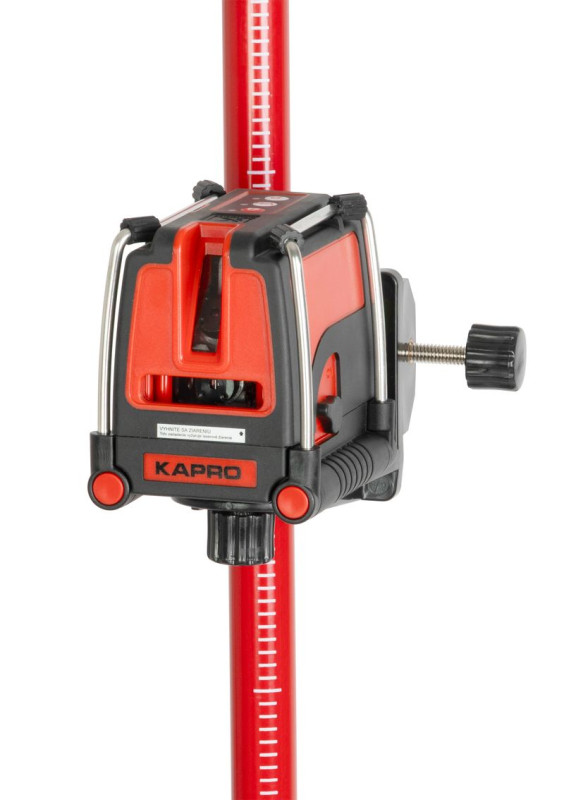 Laser KAPRO® 873S Prolaser® Vector, Cross+side, RedBeam, so statívom 3,2 m 2