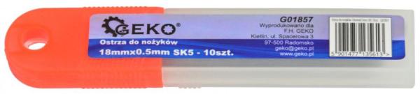 Náhradná čepeľ ulamovacia 18/0,5 mm 10 ks SK5 špeciál, XL-TOOLS