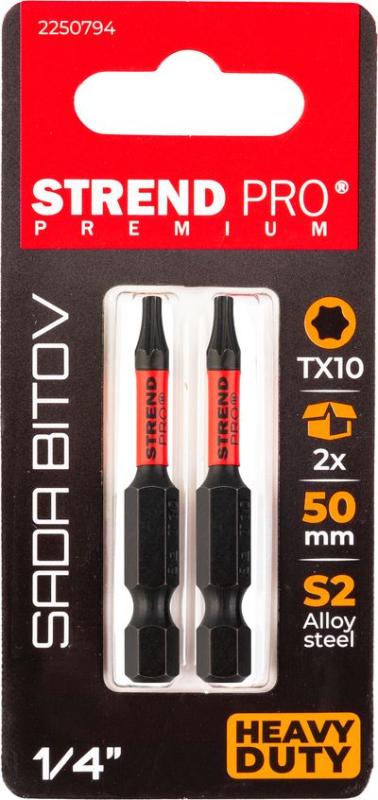 Bit Strend Pro Premium Torx, T 10, bal. 2 ks