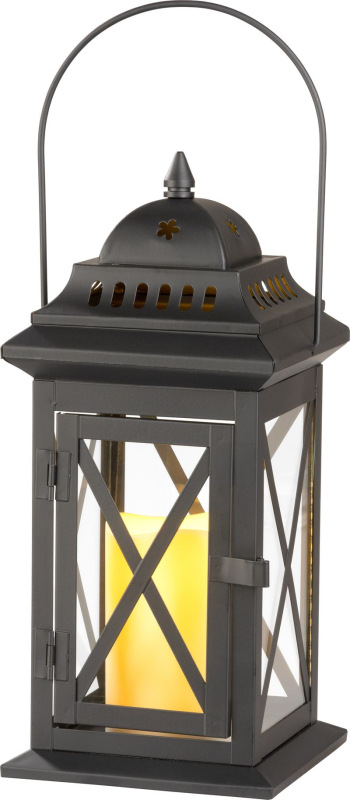 Lampáš MagicHome LM3609, 14x14x30 cm, LED, 3xAAA, kov 1