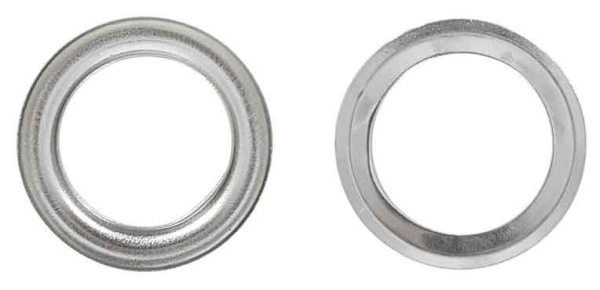 Sada očiek na plachty s nitovacím nástrojom a dierovačom 10 mm, 100-dielna, GEKO 2