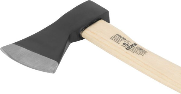 Sekera Strend Pro AX202 800 g, Green, A613, drevená násada 380 mm 1