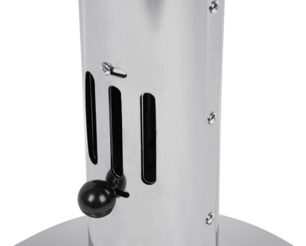Gril Strend Pro Capri, BBQ, nerezový, na drevené uhlie, 500x390x680 mm 2