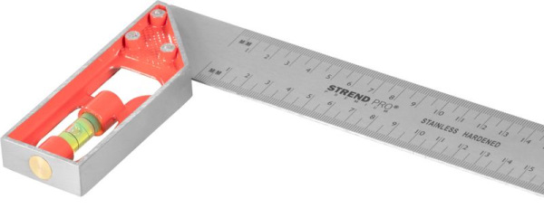Uholník Strend Pro Premium, 250 mm, s libelou 1