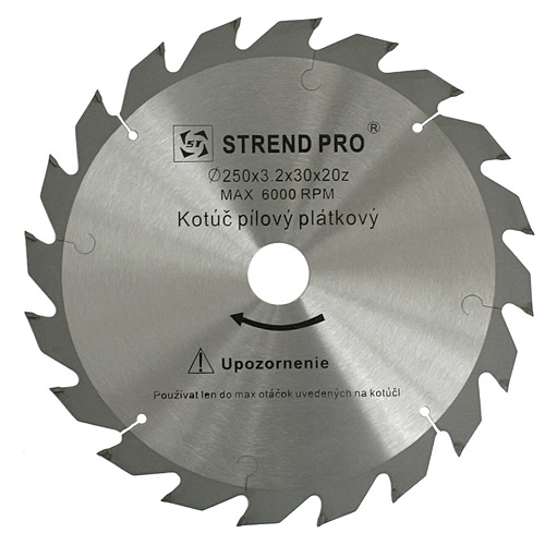 Kotúč Strend Pro SuperSaw NW 350x3,6x30 28T, na drevo, pílový, SK plátky