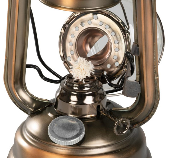 Lampáš MagicHome HL0112, 250 mm, Classic, EN14059, petrolej 3