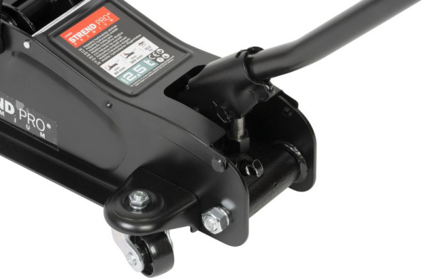 Zdvihák Strend Pro Premium, 2,5 tony, 80-360 mm, pojazdný, nízko profilový, hever 6