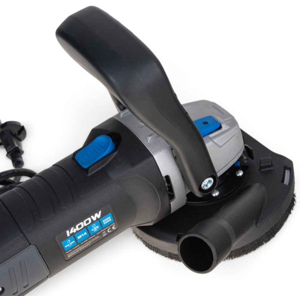 Brúska na betón a omietky 125 mm, 1400 W regulácie otáčok 2 800-10 000 ot/min, GEKO 9