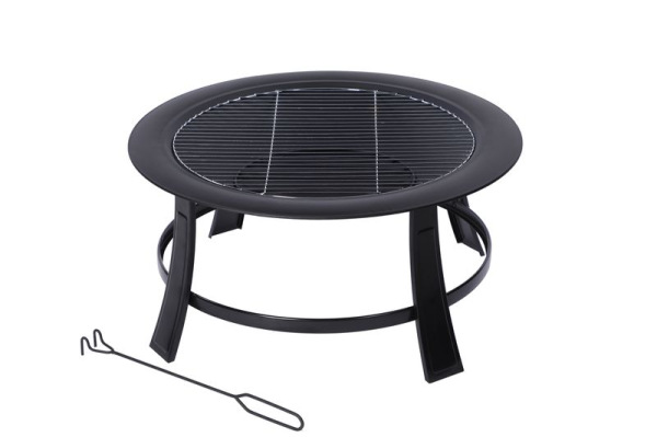 Ohnisko Strend Pro Grill, kovové, okrúhle, 76x50 cm 1