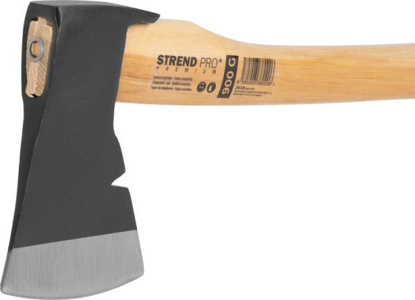 Sekera Strend Pro AX305 900 g, tesárska, pokrývačská, drevená násada 380 mm 2