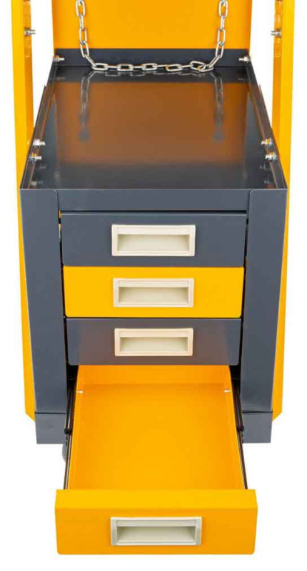 Mobilný vozík pre zváračov so 4 zásuvkami, POWERMAT 1