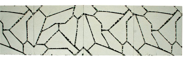 Podlaha SunnyGarden X-035 Polygon, chodník do záhrady, 300x300 mm, 6 ks