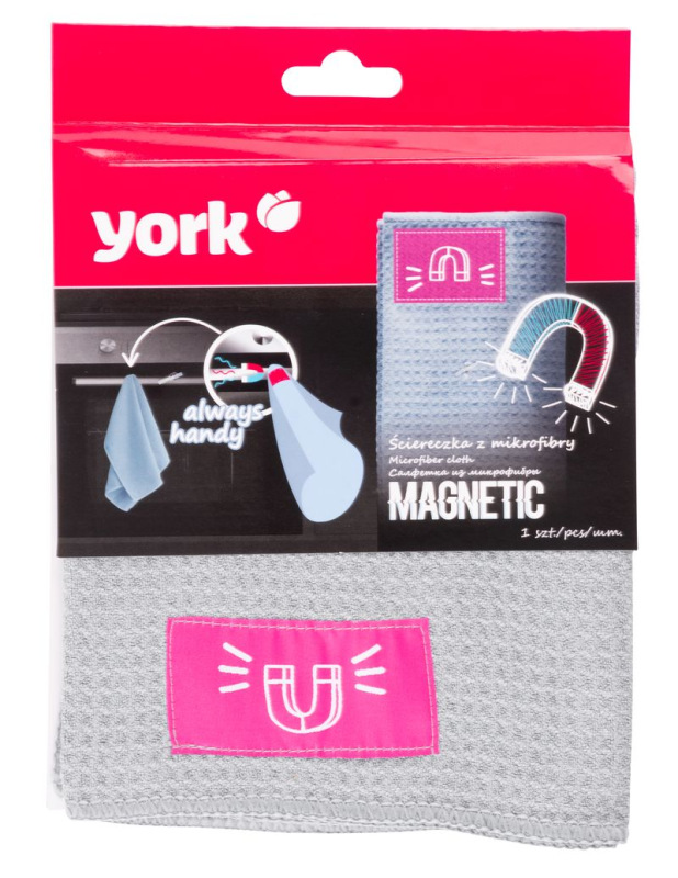 Utierka York 026260, mikrovlákno, MAGNETIC, 40x50 cm 1